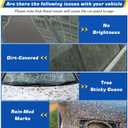 Car Coating Spray, 17.6 oz Quick Effect Coating Agent, Oil Film Emulsion Glass Cleaner, Polish Spray Waterless Wash Wax, Spray Wax Polish for Car Scratches(1PC+Sponge+Cloth)