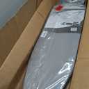 Duwee 12"x36" Ironing Board with Heat Resistant Cover and Thicken Felt Pad, Heavy Sturdy Legs