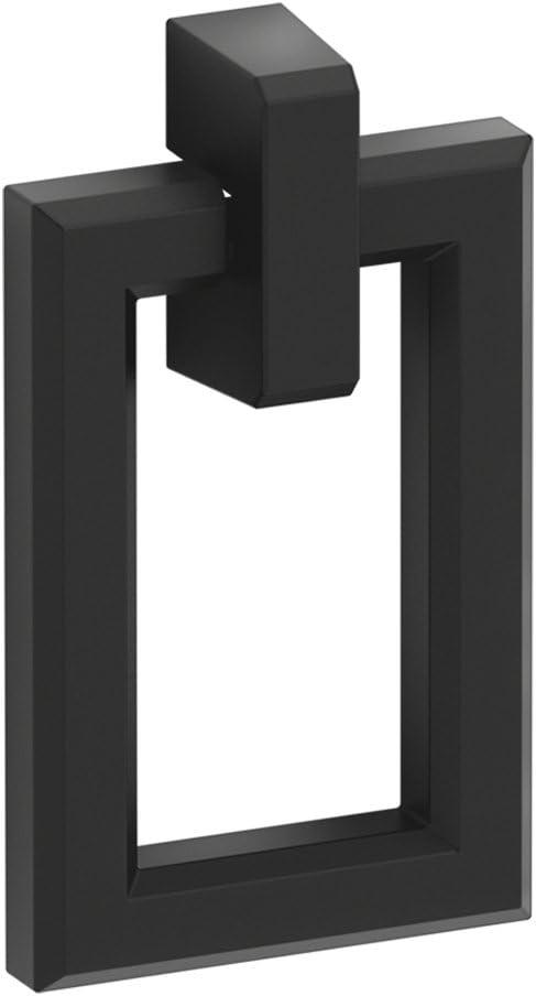 KOHLER 99687-HF3 Poplin Rectangular Pull, Black