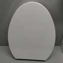 KOHLER 25875-0 Hyten 3" Height, Elevated Soft Close Elongated Toilet Seat, Contoured Seat with Grip-Tight Bumpers, Quick-Attach Hardware, No Slam Toilet Seat, White