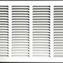 Fits 16x10 Duct Opening Stamped Steel Return Air Grille Vent Cover Grille for Sidewall and Ceiling in White Surface Dimensions: 17.75"W X 11.75"H (16" W x 10" H Duct Opening)
