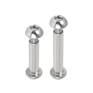uxcell Screw Post Fit for 8mm Hole Dia. Female 33mm 42mm Binding Bolts, Total 20 Sets