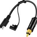 BMW Cigarette Lighter Splitter Adapter - SAE Connector to DIN Plug for Car Power Charger Port