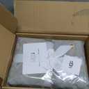 UGG Adalee Faux Fur Throw Blanket Luxury Lightweight Cozy Soft Throw for Couch Bed or Chair Hypoallergenic Machine Washable Double-Sided Fluffy Blanket Home Decor, 50-inch x 70-inch, Seal Grey