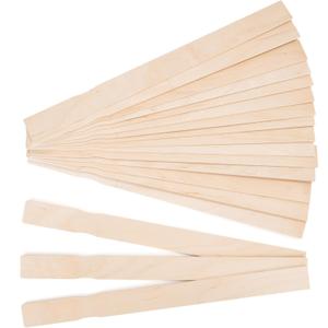 30 Pieces Paint Stir Sticks, 12 Inch Long Wooden Paint Stirrers for Mixing Paint, Paint Sticks for Library Markers or Garden Plant Labels, Mixing Sticks for DIY Craft Sticks