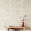 236.2"  17.3" Vintage Wallpaper Boho Peel and Stick Wallpaper Beige Contact Paper for Bedroom Bathroom Drawers Cabinets (Light Brown)