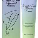 Women's Gentle Hair Removal Cream - Fast-Acting, Deep Penetration, Sensitive Skin Friendly, Leaves Skin Silky Smooth & Hydrated(1PCS)