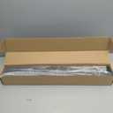 Black Linear Drain 24 Inch, Upgraded Linear Shower Drains with Wedge Wire Cover, Rectangle Shower Floor Drain Fast Drainage for Bathroom with Accessories