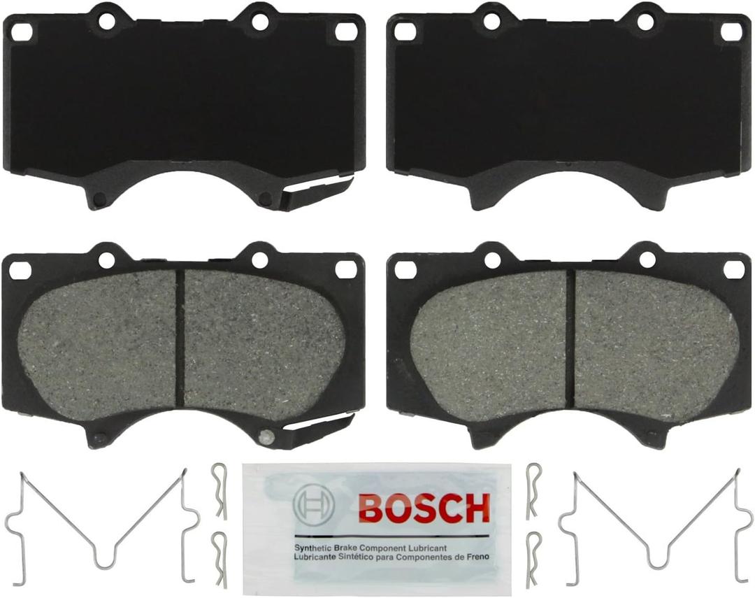BOSCH BSD976 Severe Duty Disc Brake Pad Set - Compatible With Select Lexus GX460, GX470; Toyota 4Runner, FJ Cruiser, Sequoia, Tacoma, Tundra; FRONT