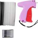 Quick Clothing Fixer, Clothes Quilt Tacking, Mini Stitch Hemming Gun Micro Tagging Tool for Home Use and Most Scenarios (Pink)