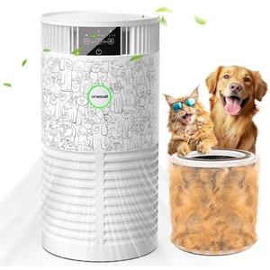 oneisall Pet Air Purifier with Washable Filter Covers Up to 1200 Ft², Quiet Home Pets Air Cleaner Upgrade for Pet Hair Dander,Smell Odor and Allergies, with 3-in-1 HEPA Filter oneisall Pet Air Purifier with Washable Filter Covers Up to 1200 Ft², Quiet Home Pets Air Cleaner Upgrade for Pet Hair Dander,Smell Odor and Allergies, with 3-in-1 HEPA Filter