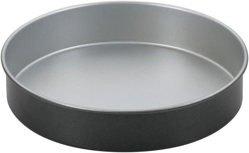 Cuisinart 9-Inch Round Cake Pan, Chef's Classic Nonstick Bakeware, Silver, AMB-9RCK (1 Count (Pack of 1))