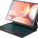 for Samsung Galaxy Tab S10 Ultra S9 Ultra S8 Ultra Keyboard Case 14.6'' Magic-Style Floating Cantilever Magnetic Stand, Dex Mode, 3-Level 7 Color Backlit, Built-in trackpad Matte Black