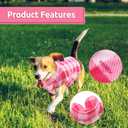 ASENKU Dog Sweater, Plaid Dogs Fleece Vest, Soft Comfortable Pet Pajamas, Warm Winter Puppy Shirt, Cold Weather Coat Jacket Pet Clothes for Small & Medium Dog Breeds