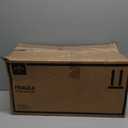 2 Pack Pre-lit Christmas Tree, Battery Operated with Timer, Multi-Color & Warm White Changing LED Lights, 27 inch Artificial Christmas Tree for Outdoor Porch, Urn Filler, Home Xmas Decorations (Green With Snow)