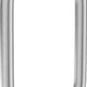 Shower Door Handle, 8 Inch Hole Centers (CTC), 304 Stainless Steel Back-to-Back Glass Door Pull Replacement Hardware for Frameless Sliding Bathroom Doors, Heavy Duty Tubular Grip, Brushed Nickel