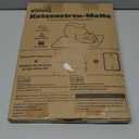 27" x 19" Cat Litter Mat - Ultra-Large Litter Box Mat with Double Layers, Urine-Proof and Non-Slip Litter Trapping Mat, Easy to Clean Kitty Litter Mats for Floor, Scatter Control, Grey