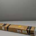 munirater Universal 43.3 inch Black Roof Rack Cross Bar Top Luggage Aluminum Carrier Adjustable Window Frame 2Pcs