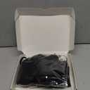 Curly Clip In Hair Extensions, 4PCS 16 Inch Natural Black Extensions Clip Ins Lace Weft Short Curly Invisible Natural Hairpieces for Women