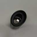 Stainless Steel Car Exhaust Tip, 2.5" to 3.3" Adjustable Chrome-Plated Finish Exhaust Tailpipe, Car Exhaust Pipe Modification Tail Throat Tail Pipe, Fit for Most Cars (Straight, Black)