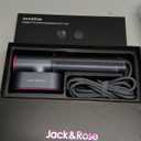 Jack  Rose Travel Steamer for Clothes,100-220V Portable Iron,15s Heat Up,Steamer  Iron 2 In 1, Travel Size,Large Ceramic Heat Panel,for Global and Europe (Purple)