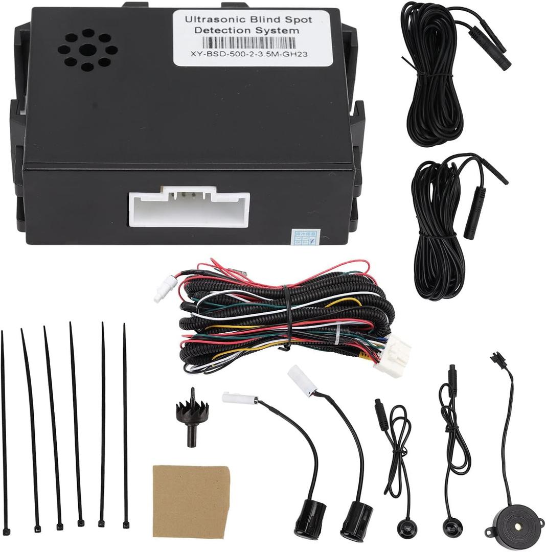 Blind Spot Monitoring Sensor, Car Blind Spot Monitoring System BSD Distance Assistant Lane Changing Warning Reversing Driving Assistance Sensor High Sensitivity