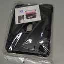 Azzsy Case for iPad Air 11 Inch M4/M3/M2 (2026/2025/2024), iPad Air 5th/4th Generation 10.9 Inch (2022/2020), Heavy Duty Shockproof Rugged Protective Case with Pencil Holder, Black