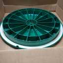 TUF-Tite 24" Heavy Duty Flat Riser Lid for TUF-Tite Risers or Corrugated Pipe Risers, Green