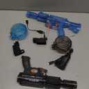 2 x 2 Pack Water Gun for Kids, Squirt Guns for Kids with LED Light & 25 FT Shooting Range, Large Capacity No Leak Water Gun, Summer Swimming Pool Beach Outdoor Water Fighting Parties Toys