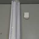 Joydeco No Drill Zebra Blinds for Windows, Cordless Day & Night Dual Sheer Roller Shades, Easy Installation, Free-Stop Lift System, Light Filtering Privacy Blinds for Home(White, 23" W x 75" H)