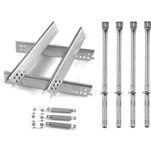 463342118 Grill Replacement Parts for Charbroil Performance 4 Burner Gas Grill Parts G470-0004-W1A G470-5200-W1 463342119 Char Broil G321-4C00-W1 463377319 463332718 463376017 Heat Tent Burner Tube