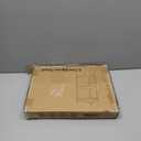 Wisuce Corner Shelf Stand - 3 Tier Bamboo Small Corner Bookshelf for Office Kitchen Bedroom Plant Stand Living Room Decor Small Space (White)