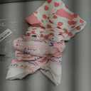 MooMoo Baby Waterproof Diaper Pants for Potty Training 2 Packs Nighttime Diaper Short for Boys and Girls (3-5T, Pink)