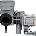 WPW10605427 W10425238 Washer Drain Pump (OEM) Intended for Whirlpool Drain Pump WFW75HEFW0 WFW72HEDW0, Fit for Maytag Washer Drain Pumps, WPW10605427 Replace W10605427 WPW10425238 W10799064 W10799065