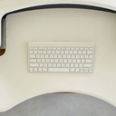 VariDesk® Pro Plus™ 48 urns any desk into a standing desk