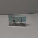 Christmas Glitter Liquid Picture Frame: Clear Photo Frame Plastic Acrylic Floating Sparkle Water Personalized Snow Globe Cute Family Couple Custom Gift (Silver, 4X6)