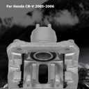 cciyu Rear Left Brake Caliper Assembly w/Bracket 19B2911 2005 2006 For Honda For CR-V
