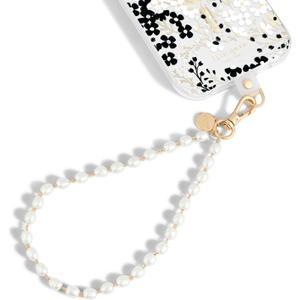 kate spade new york Phone Charm Wrist Strap - Detachable Cell Phone Lanyard - Sea Pearl