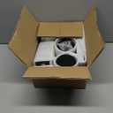 6-Piece Bathroom Set Grey - Stone Textured Resin Bathroom Organizer with Soap Dispenser, Toothbrush Holder, Vanity Tray, Tumbler & Cotton Swab Jars for Small Spaces