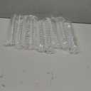 100 Pack Mini Dessert Cups, 3oz Clear Shooter Cups with Spoons, Plastic Mousse Cups for Party, Ice Cream, Puddings, Chocolate, Round Appetizer Parfait Tasting Cups
