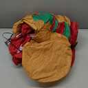 Joiedomi Christmas Inflatables Gingerbread Outdoor Decorations, Gingerbread Man in Hot Cocoa Mug with LEDs, Cute Christmas Blow Up Gingerbread Yard Decoration for Xmas Outdoor Garden Lawn Decor