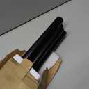 KAMANINA 1 Inch Double Curtain Rod for Windows 72 to 144 Inches (6-12 Feet), Black Heavy Duty Drapery Rod, Adjustable Double Rods with End Caps, Fewer Rods, Faster Setup