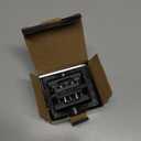 Belinous Hood Light Mounting Bracket, 2PCS Ditch Light Brackets for Led Light Bar Work Light Pillar Pod, Hood Hinge Light Bracket for Truck SUV Cars, Aluminum Alloy Clamp Mount No Drilling (Black)