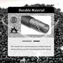 5Ft ID 3/4 Heater Hose,Silicone Radiator Hose with 650PSI Rupture Pressure for Water/Gas Transportation,Professional Car Accessories Coolant Hoses for Vehicle Cooling Systems (3/4" 5FT)