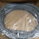 WH08X10058 Washer Door Gasket Seal Bellow Fit for G.E Front Load Washer GFWH2405L0BB GFWH2405L0MG GFWH2405L0MS GFWH2405L0MV GFWH3400L0WW GFWH3405L0BB GFWH3405L0MG GFWH3405L0MS GFWH3405L0MV