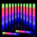 Taotuo Glow Stick Bulk 45 Pcs LED Foam Glow Sticks Party Supplies with 3 Flashing Modes,Glow Sticks Party Pack, Glow in Dark Party Supplies for Wedding, Raves, Concert,Christmas