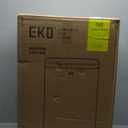 EKO Madison Matte Stainless 50 Liter/13.2 Gallon Step Trash Can w/Inner Liner - Fingerprint Resistant Finish