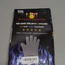 KITCHEN PERFECTION S Silicone Smoker Oven Gloves for Women -Extreme Heat Resistant BBQ Gloves -Handle Hot Food Right on Your Grill Fryer |Waterproof Oven Mitts Cooking Gloves |Superior Set+3 Bonuses (Light Gray)