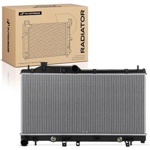 A-Premium Engine Coolant Radiator Assembly with Transmission Oil Cooler Compatible with Subaru Forester 09-13, Impreza 08-11, Outback 05-09, Crosstrek 16-17, 2.0L 2.5L H4 Engine, Automatic Trans.