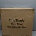 EliteShade Umbrella Base Water Filled Stand Market Patio Outdoor Heavy Duty Umbrella Holder(Black)